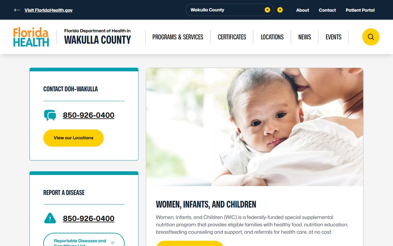 Wakulla County Health Department office